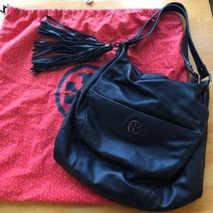 Tory Burch dean leather hobo bag